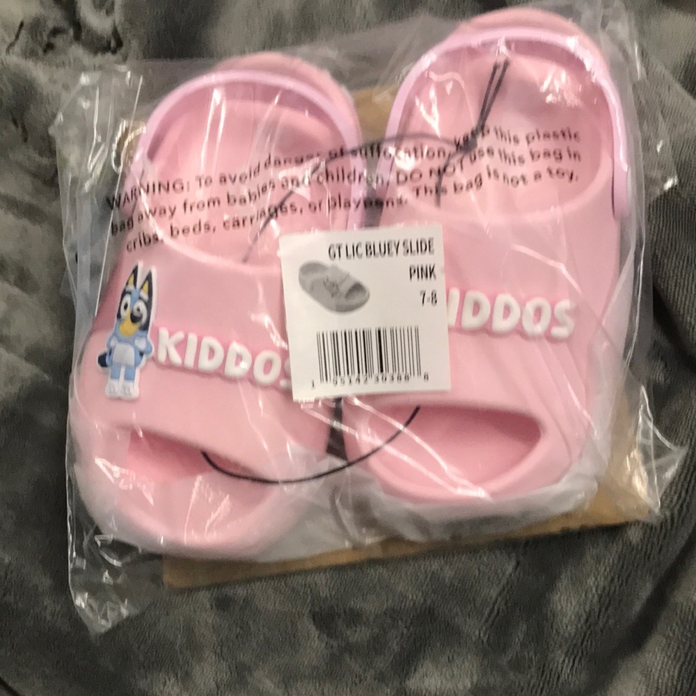 Pink Slide Sandals